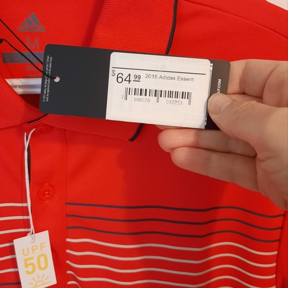 Men's Adidas Golf Shirt - Picture 2 of 2